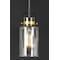 Maxim Lighting Magnolia 1-Light 5" Wide Bronze / Gold Pendant Light 91070CLBZGLD - alternate 4